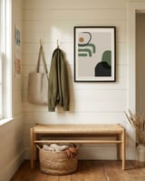 Abstract composition 7 framed in a relaxed room thumbnail