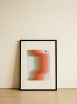 Abstract composition 6 — framed, leaning against the wall thumbnail