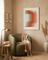 Abstract composition 6 framed in a tender room thumbnail