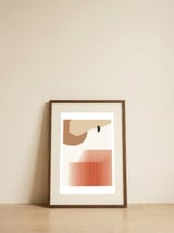 Abstract composition 5 — framed, leaning against the wall thumbnail