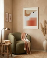 Abstract composition 5 framed in a tender room thumbnail