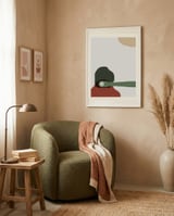 Abstract composition 4 framed in a tender room thumbnail