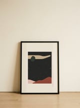 Abstract composition 3 — framed, leaning against the wall thumbnail