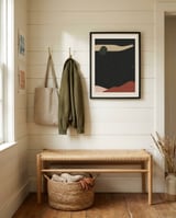 Abstract composition 3 framed in a relaxed room thumbnail