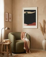 Abstract composition 3 framed in a tender room thumbnail