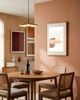 Abstract composition 2 framed in a intimate room thumbnail