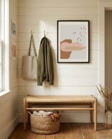 Abstract composition 2 framed in a relaxed room thumbnail