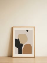 Abstract composition 1 — framed, leaning against the wall thumbnail