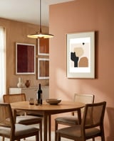 Abstract composition 1 framed in a intimate room thumbnail