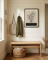 Abstract Flower 2 framed in a relaxed room thumbnail