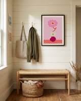 Spring Flower #03 framed in a relaxed room thumbnail