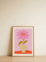 Spring Flower #04 — framed, leaning against the wall thumbnail