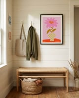 Spring Flower #04 framed in a relaxed room thumbnail