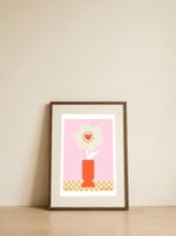 Spring Flower #05 — framed, leaning against the wall thumbnail