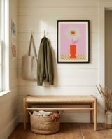 Spring Flower #05 framed in a relaxed room thumbnail