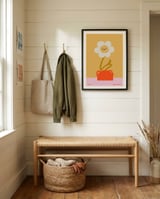 Spring Flower #06 framed in a relaxed room thumbnail