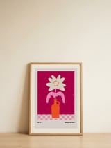 Spring Flower #01 — framed, leaning against the wall thumbnail