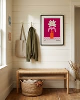 Spring Flower #01 framed in a relaxed room thumbnail