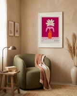 Spring Flower #01 framed in a tender room thumbnail