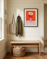 Spring Flower #07 framed in a relaxed room thumbnail