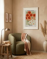 Flower Market Madrid framed in a tender room thumbnail