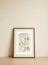 Flower Market Gdańsk — framed, leaning against the wall thumbnail