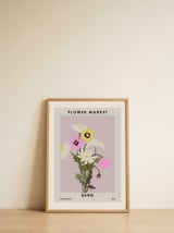 Flower Market Bern — framed, leaning against the wall thumbnail