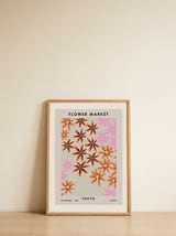 Flower Market Tokyo — framed, leaning against the wall thumbnail