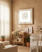 Minimalist Line Art framed in a tender room thumbnail