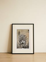 Ocean King Navigator — framed, leaning against the wall thumbnail