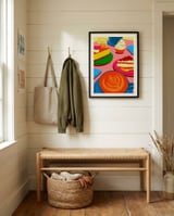 Vibrant Coffee Break framed in a relaxed room thumbnail