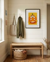 Cute Halloween Duck framed in a relaxed room thumbnail