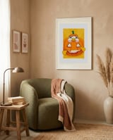 Cute Halloween Duck framed in a tender room thumbnail