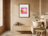 Playful Duck Crown framed in a serene room thumbnail