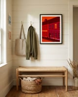 Quiet Evening Street framed in a relaxed room thumbnail