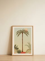 Palms 03 — framed, leaning against the wall thumbnail