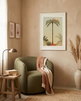 Palms 03 framed in a tender room thumbnail