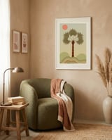Palms 04 framed in a tender room thumbnail