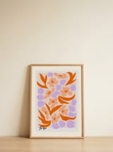 Tulips 08 — framed, leaning against the wall thumbnail