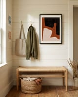 Modern Earthy Shapes framed in a relaxed room thumbnail