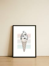 Eyes Cream — framed, leaning against the wall thumbnail
