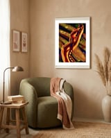 Emergence framed in a tender room thumbnail