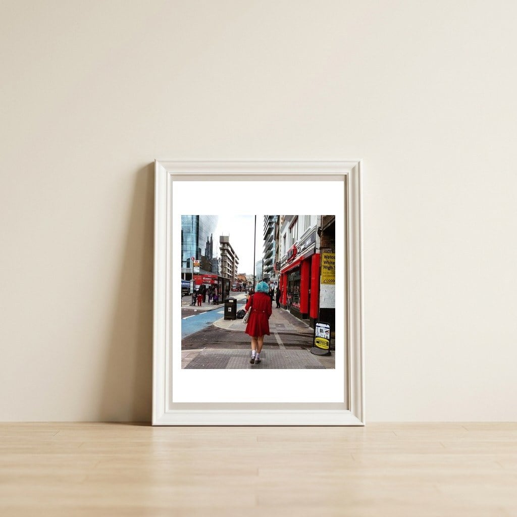 Technicolour Dream — framed, leaning against the wall