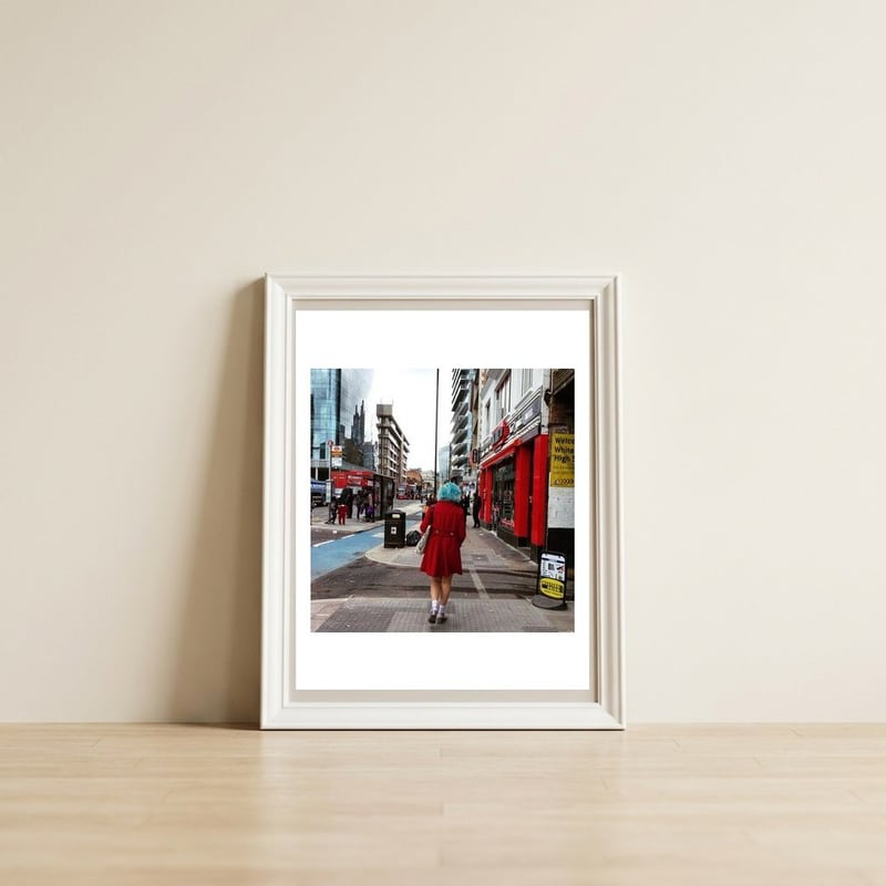 Technicolour Dream — framed, leaning against the wall