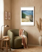 Whispering Grass framed in a tender room thumbnail