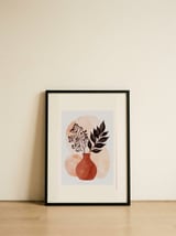 Wild Sprig — framed, leaning against the wall thumbnail