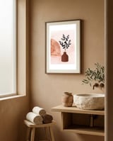 Eucalyptus Still framed in a serene room thumbnail