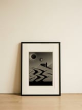 A Peek In The Elsewhen II — framed, leaning against the wall thumbnail