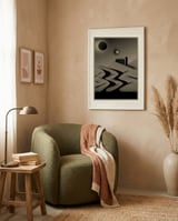 A Peek In The Elsewhen II framed in a tender room thumbnail