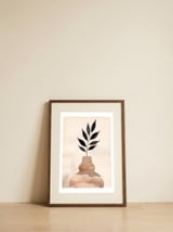 Rock Leaf — framed, leaning against the wall thumbnail